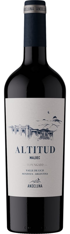 Andeluna Altitud Malbec 2023 Front Bottle Shot