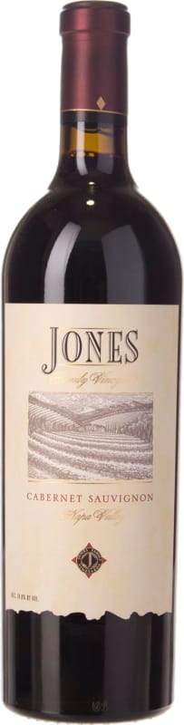 Jones Family Vineyards Cabernet Sauvignon 2014 Front Bottle Shot