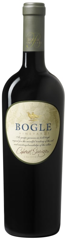 Bogle Cabernet Sauvignon 2015 Front Bottle Shot