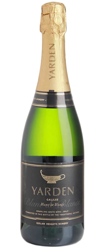 Yarden Blanc de Blancs (OK Kosher) 2016 Front Bottle Shot
