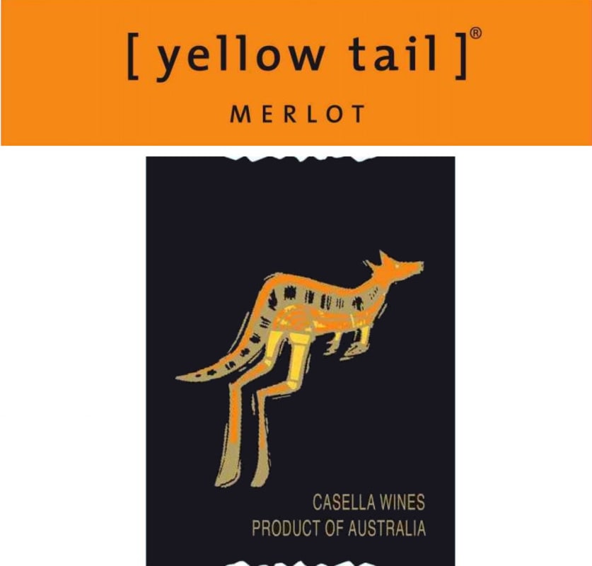 Yellow Tail Merlot 2018 Front Label