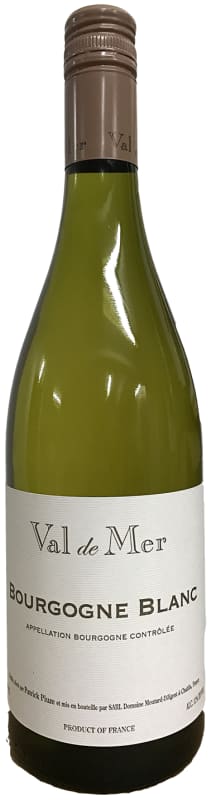 Val de Mer by Patrick Piuze Bourgogne Blanc 2018 Front Bottle Shot