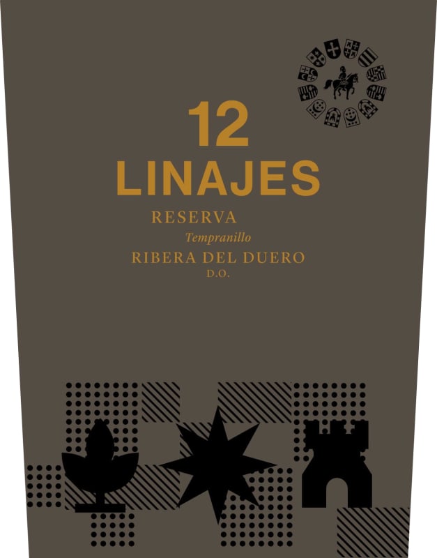 Vina Gormaz 12 Linajes Reserva Tempranillo 2017 Front Label