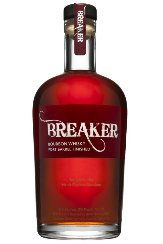 Breaker Port Barrel Finish Bourbon Front Bottle Shot