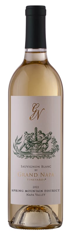 Grand Napa Vineyards Sauvignon Blanc 2022 Front Bottle Shot