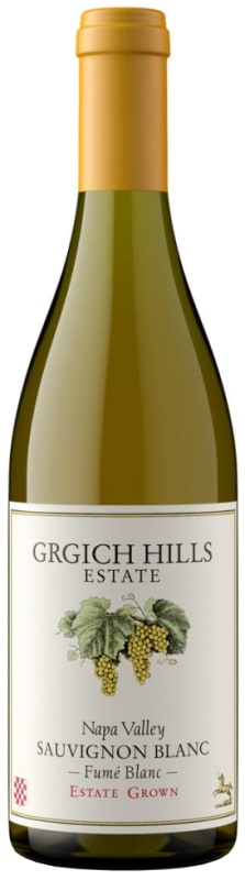 Grgich Hills Estate Sauvignon Blanc 2021 Front Bottle Shot
