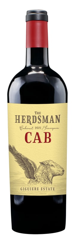 Giguiere Estate The Herdsman Cabernet Sauvignon 2021 Front Bottle Shot