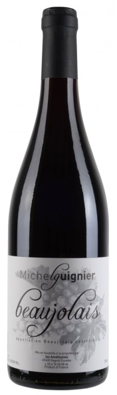 Domaine Michel Guignier Beaujolais 2020 Front Bottle Shot