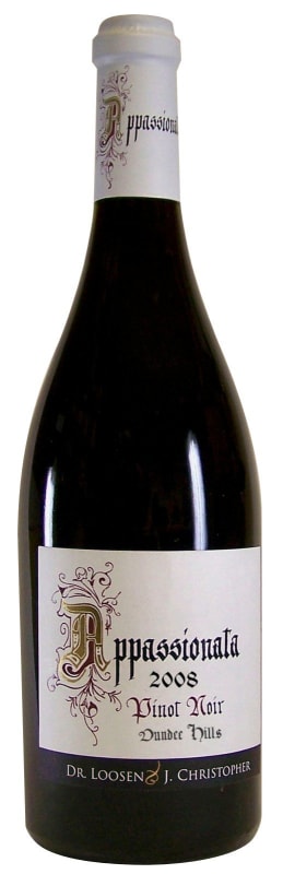J. Christopher Appassionata Pinot Noir 2008 Front Bottle Shot