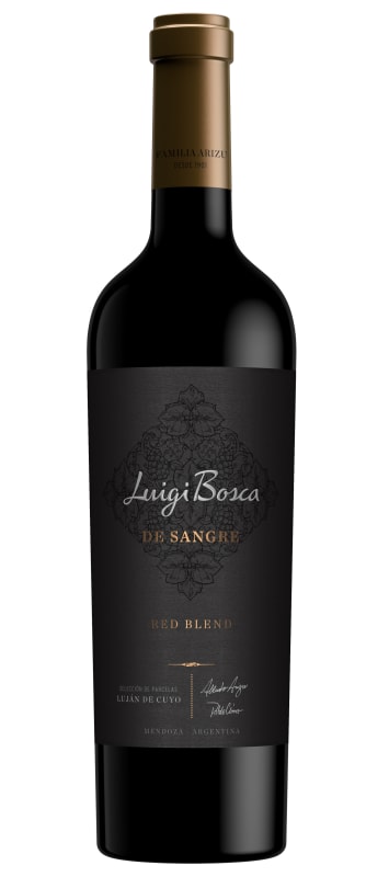Luigi Bosca De Sangre Red Blend 2019 Front Bottle Shot