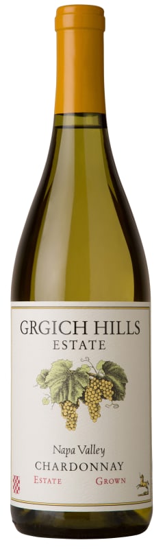 Grgich Hills Estate Chardonnay 2023 Front Bottle Shot