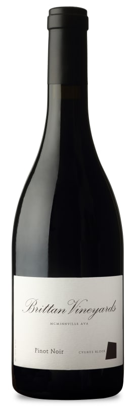 Brittan Cygnus Block Pinot Noir 2017 Front Bottle Shot