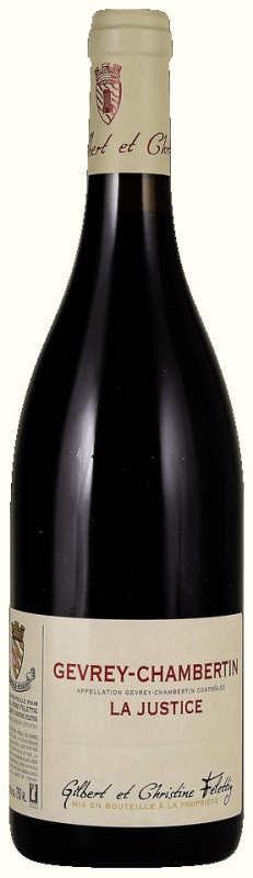 Domaine Felettig Gevrey-Chambertin La Justice 2019 Front Bottle Shot