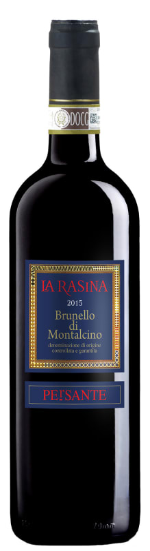 La Rasina Brunello di Montalcino Persante 2015 Front Bottle Shot