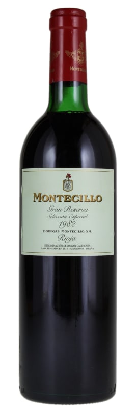 Bodegas Montecillo Gran Reserva Seleccion Especial 1982 Front Bottle Shot
