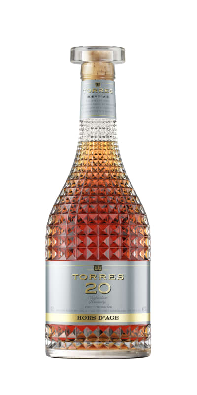 Torres Brandy 20 Hors D'Age Front Bottle Shot