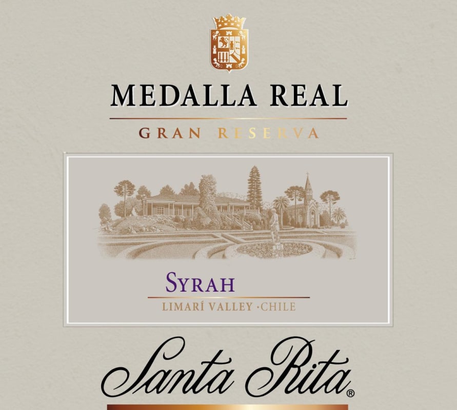 Santa Rita Medalla Real Gran Reserva Syrah 2010 Front Label