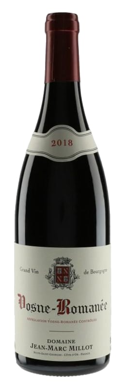 Jean-Marc Millot Vosne-Romanee 2018 Front Bottle Shot