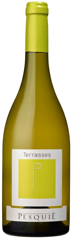 Chateau Pesquie Terrasses Blanc 2014 Front Bottle Shot