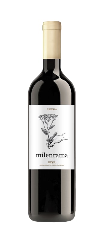 Milenrama Rioja Crianza 2017 Front Bottle Shot