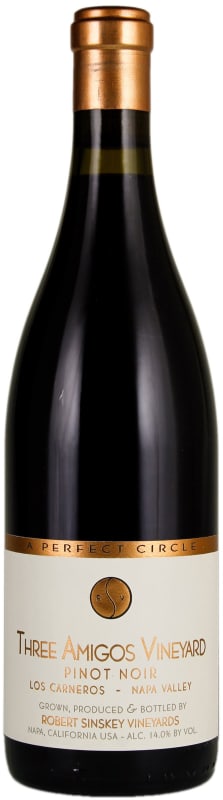 Robert Sinskey Three Amigos Pinot Noir 2016 Front Bottle Shot