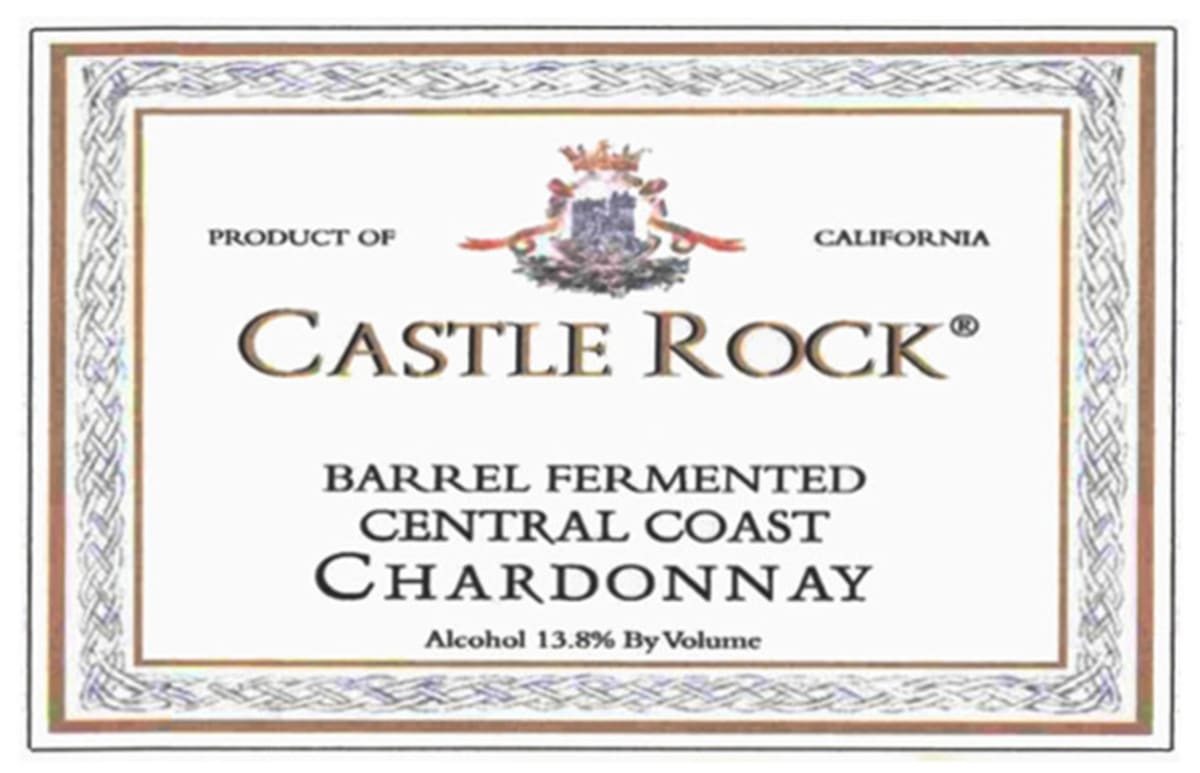 Castle Rock Barrel Fermented Chardonnay 2008 Front Label