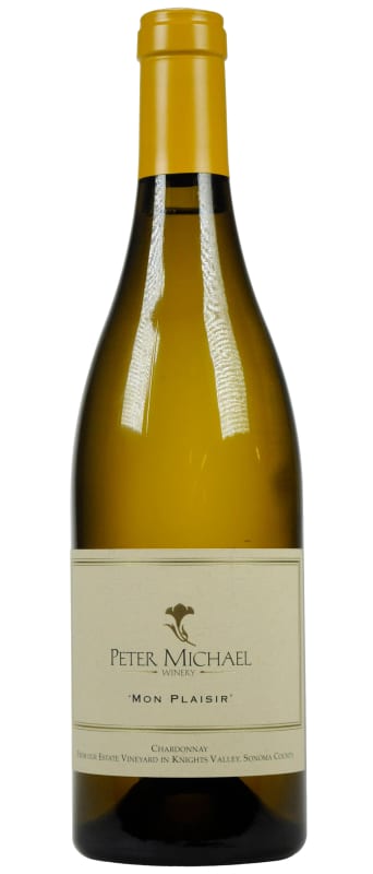 Peter Michael Mon Plaisir Chardonnay 2019 Front Bottle Shot