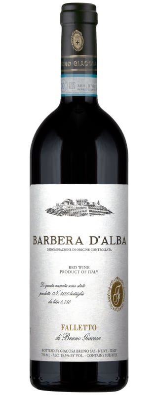 Bruno Giacosa Falletto Barbera d'Alba 2022 Front Bottle Shot