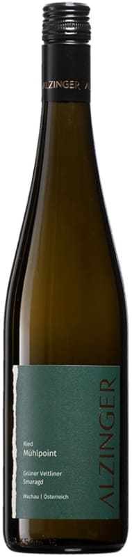 Weingut Alzinger Smaragd Wachau Ried Muhlpoint Gruner Veltliner 2021 Front Bottle Shot