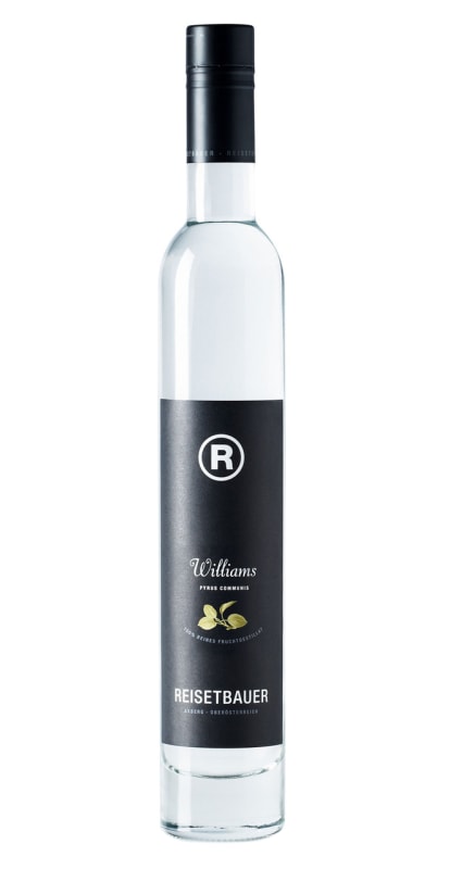 Hans Reisetbauer Williams Pear Eau de Vie (375ML half-bottle) Front Bottle Shot