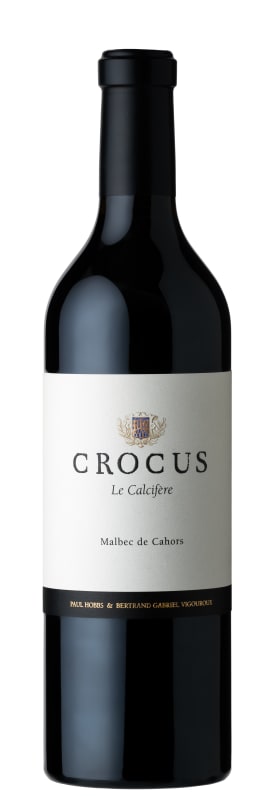 Crocus Le Calcifere Malbec de Cahors 2014 Front Bottle Shot