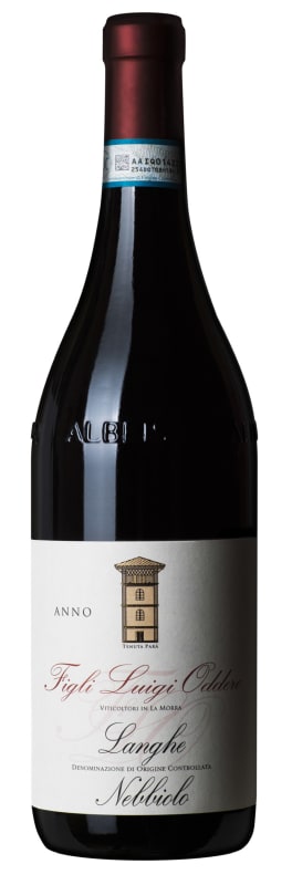 Figli Luigi Oddero Langhe Nebbiolo 2023 Front Bottle Shot
