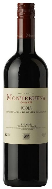 Montebuena Rioja 2013 Front Bottle Shot