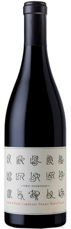Lang & Reed Two-Fourteen Cabernet Franc 2018 Front Bottle Shot