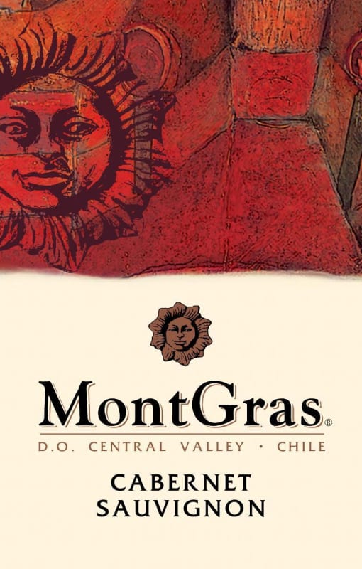 MontGras Cabernet Sauvignon 2009 Front Label