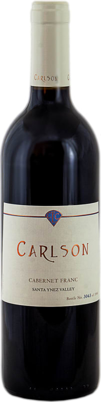 Carlson Santa Ynez Valley Cabernet Franc 2014 Front Bottle Shot