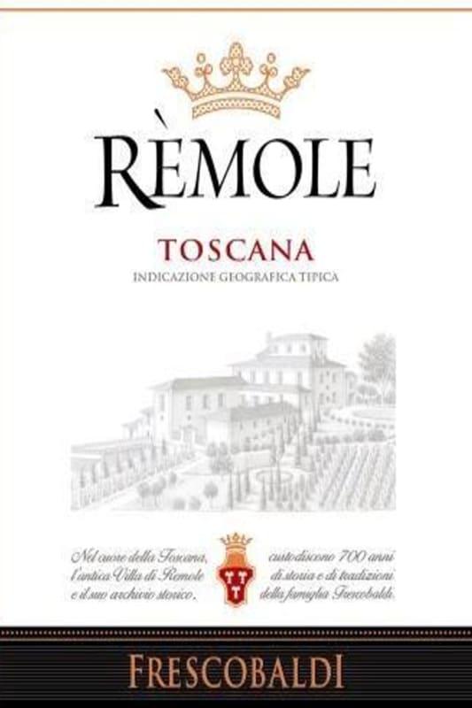 Frescobaldi Remole 2014 Front Label