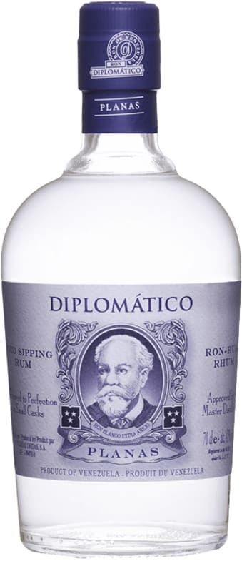 Diplomatico Planas Rum Front Bottle Shot