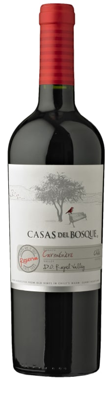 Casas del Bosque Reserva Carmenere 2018 Front Bottle Shot