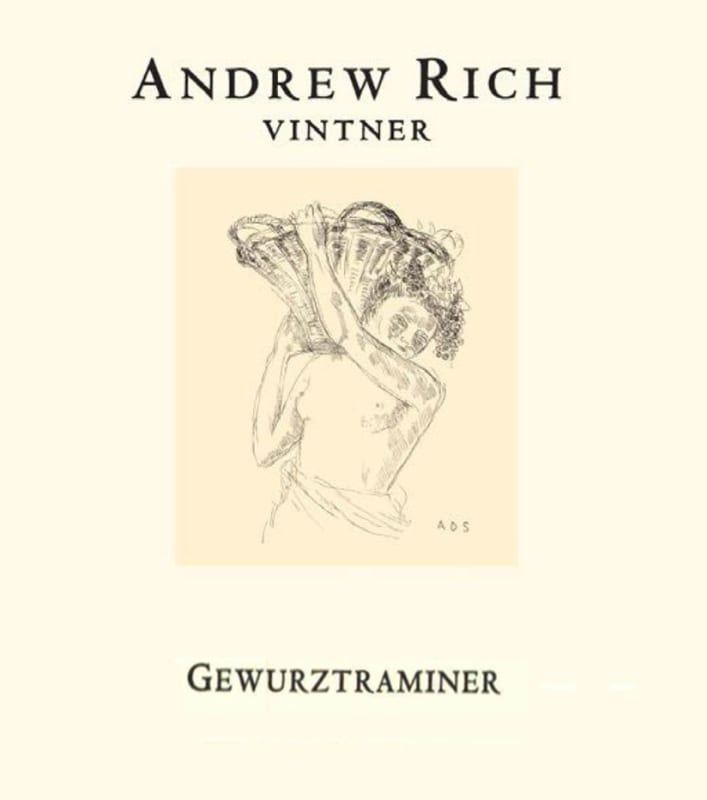Andrew Rich Icewine Gewurztraminer 2005 Front Label