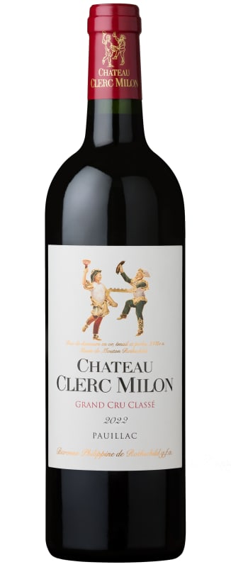 Chateau Clerc Milon 2022 Front Bottle Shot