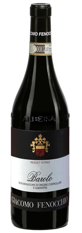 Giacomo Fenocchio Barolo 2019 Front Bottle Shot