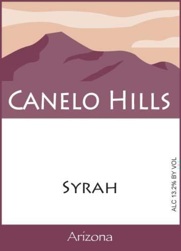 Flying Leap Vineyards Canelo Hills Syrah 2010 Front Label