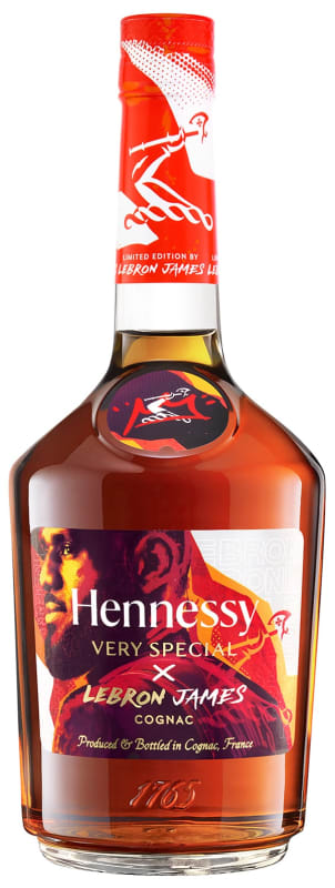 Hennessy Very Special x LeBron James Cognac Front Bottle Shot
