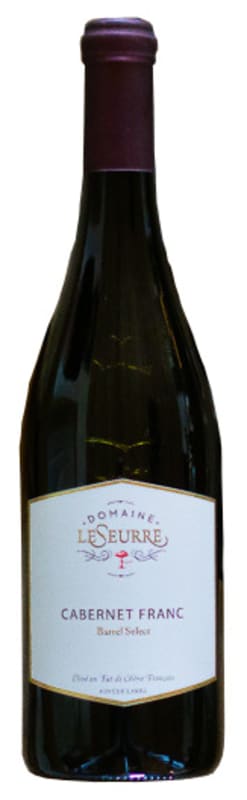 Domaine LeSeurre Barrel Select Cabernet Franc 2018 Front Bottle Shot