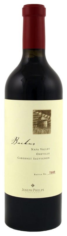 Joseph Phelps Backus Vineyard Cabernet Sauvignon 2012 Front Bottle Shot