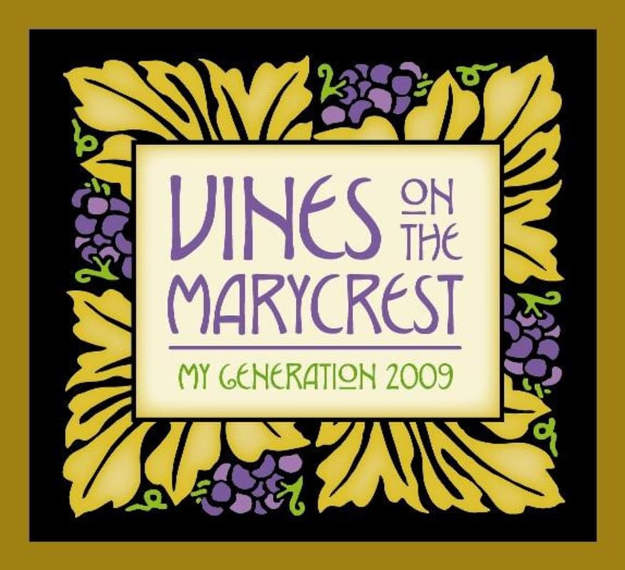 Vines on the Marycrest My Generation 2009 Front Label