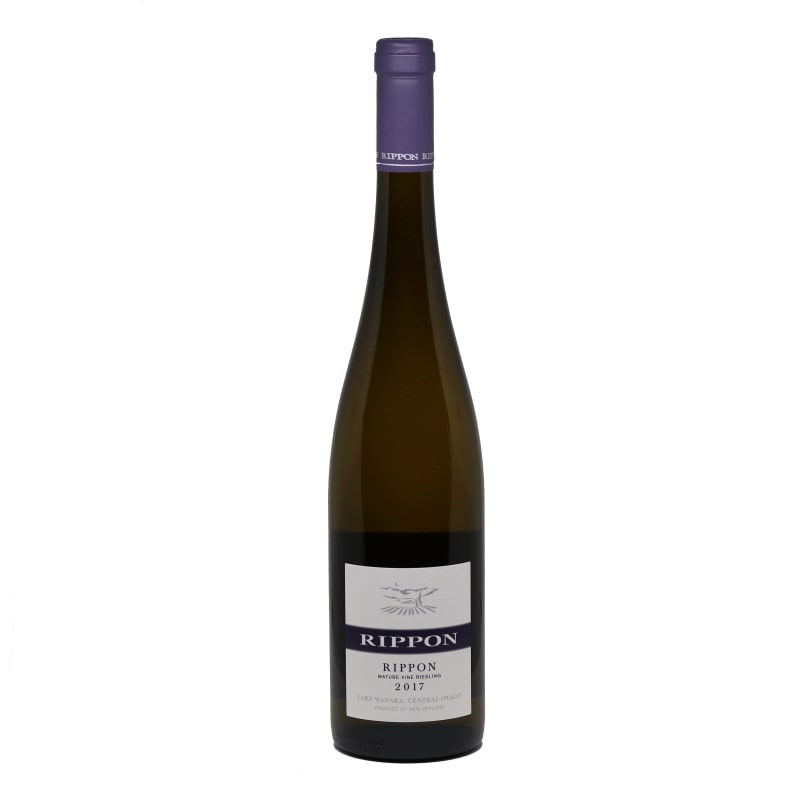 Rippon Vineyard Mature Vine Riesling 2017 Front Bottle Shot