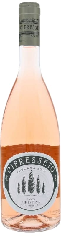 Santa Cristina by Antinori Cipresetto Rosato 2018 Front Bottle Shot