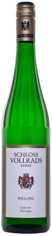 Schloss Vollrads Rheingau Riesling Kabinett 2022 Front Bottle Shot